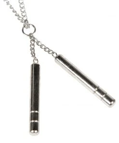 Proforcema Nunchaku Pendant And Chain Jewelry
