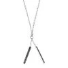 Proforcema Nunchaku Pendant And Chain Jewelry