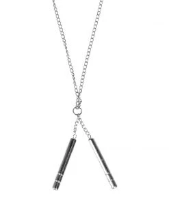 Proforcema Nunchaku Pendant And Chain Jewelry