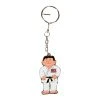 Proforcema Keychains & Lanyards Karate Man With Flag Keychain 1 Proforcema Keychains & Lanyards Karate Man With Flag Keychain