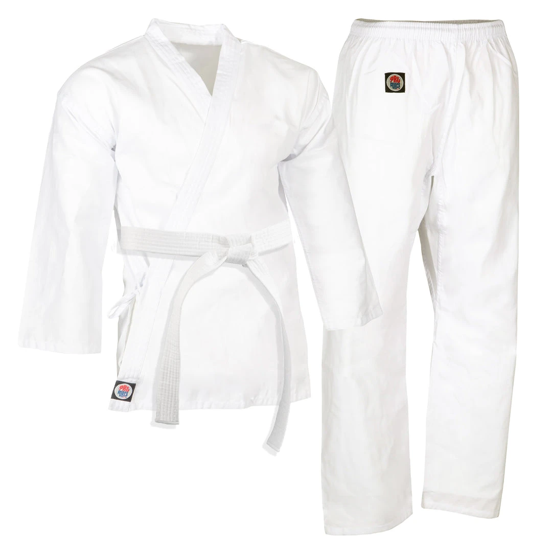 PROFORCEMA Uniforms ProForce® 5 Oz. Classic Karate Uniform (Elastic Drawstring) - 60/40 Blend - With Free White Belt 3 PROFORCEMA Uniforms ProForce® 5 Oz. Classic Karate Uniform (Elastic Drawstring) - 60/40 Blend - With Free White Belt