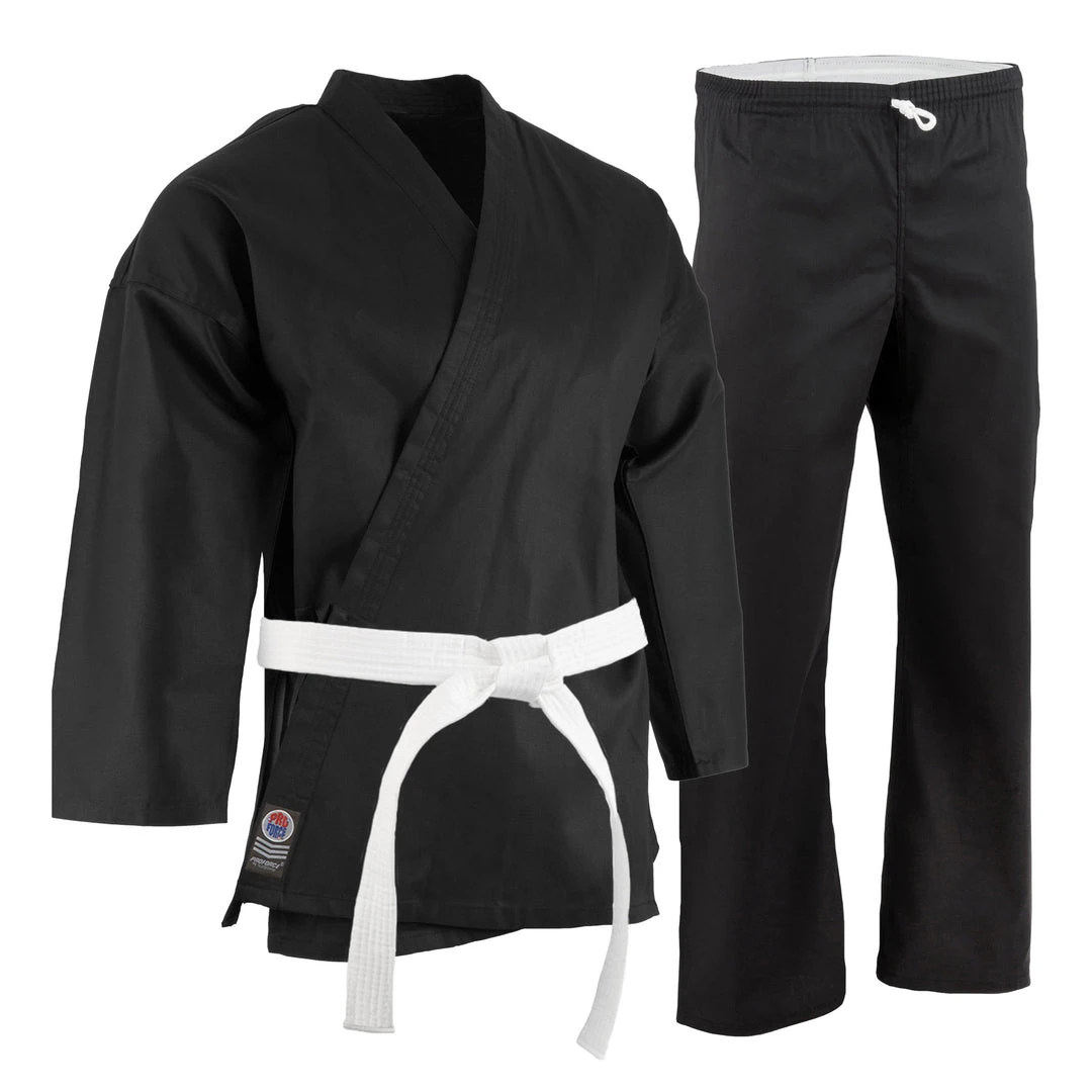 PROFORCEMA Uniforms ProForce® 5 Oz. Classic Karate Uniform (Elastic Drawstring) - 60/40 Blend - With Free White Belt 4 PROFORCEMA Uniforms ProForce® 5 Oz. Classic Karate Uniform (Elastic Drawstring) - 60/40 Blend - With Free White Belt