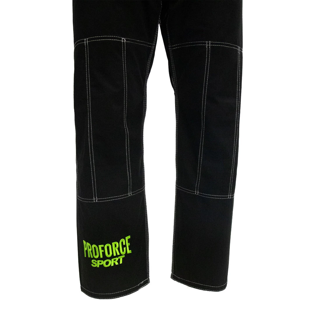 PROFORCEMA ProForce Sport™ ProForce Sport™ Ripstop BJJ Pant W/ Neon Green Logo 6 PROFORCEMA ProForce Sport™ ProForce Sport™ Ripstop BJJ Pant W/ Neon Green Logo