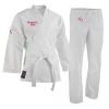 Proforcema ProForce® Gladiator Girl 6 Oz. Karate Uniform (Elastic Drawstring) - 55/45 Blend - With Free White Belt