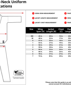 Proforcema ProForce® 5 Oz. TKD Uniform (With Flag) Uniforms