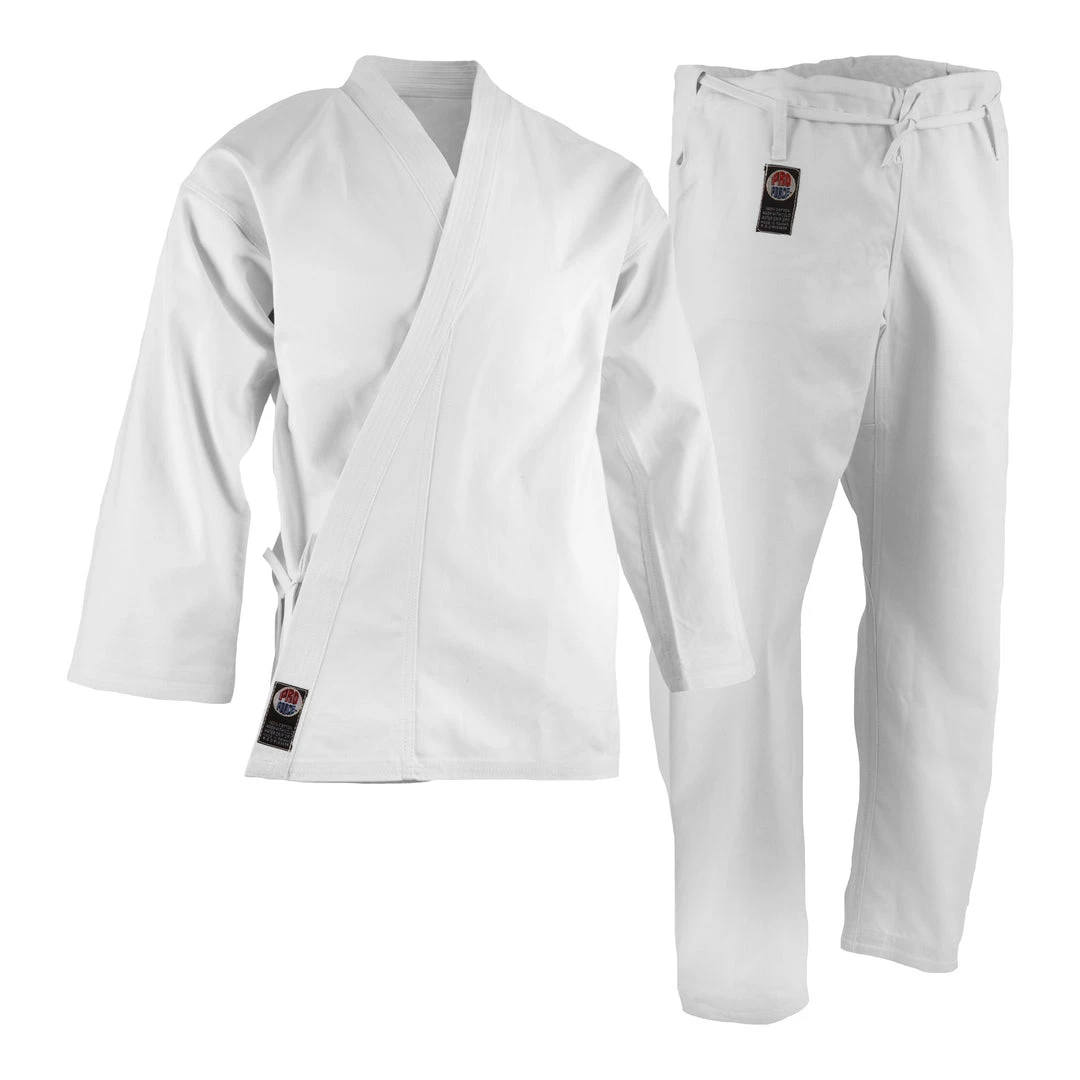 Proforcema Uniforms ProForce® 12 Oz. Karate Uniform (Traditional Drawstring) - 100% Cotton 3 Proforcema Uniforms ProForce® 12 Oz. Karate Uniform (Traditional Drawstring) - 100% Cotton