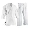 Proforcema Uniforms ProForce® 14oz. Plain Diamond Kata Gi (Traditional Drawstring) - 55/45 Blend