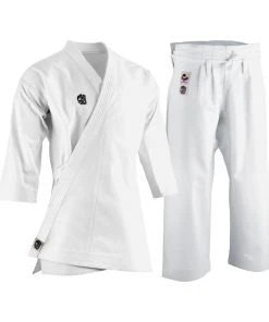 Proforcema Uniforms ProForce® 14oz. WKF Approved Diamond Kata Gi (Traditional Drawstring) - 55/45 Blend