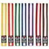 Proforcema ProForce® 1.75&quot Double Wrap Thunder White Stripe Karate Belt Belts