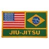 Proforcema USA/Brazil Jiu-Jitsu Flags Patch Patches