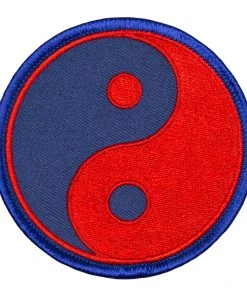 Proforcema Yin & Yang-Red And Blue Patch Patches