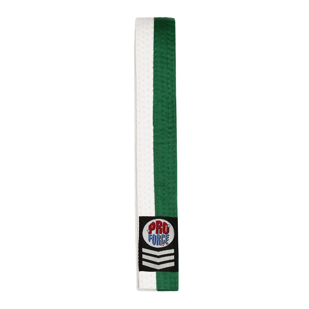 Proforcema Belts ProForce® 1.5" Double Wrap Two-Tone Karate Belt 6 Proforcema Belts ProForce® 1.5" Double Wrap Two-Tone Karate Belt