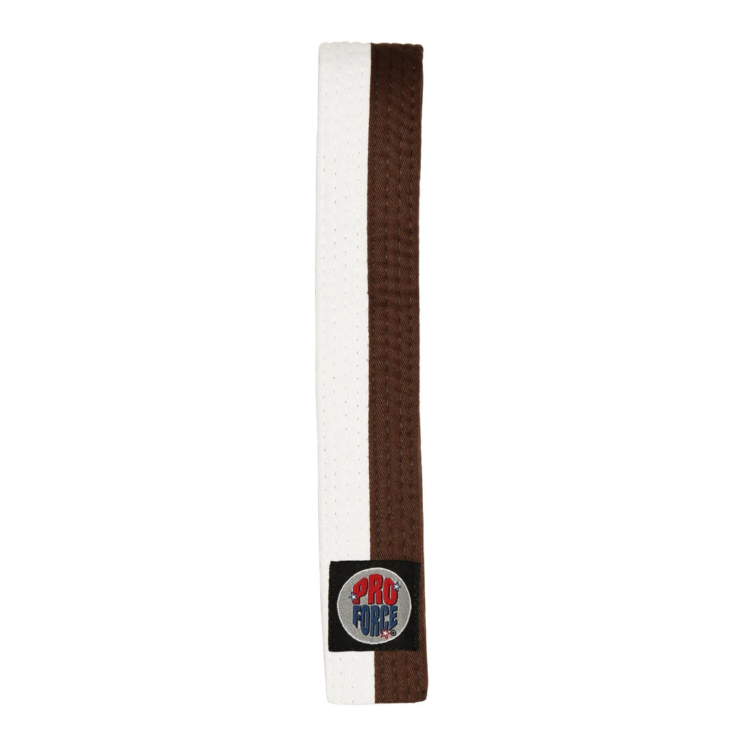 Proforcema Belts ProForce® 1.5" Double Wrap Two-Tone Karate Belt 10 Proforcema Belts ProForce® 1.5" Double Wrap Two-Tone Karate Belt