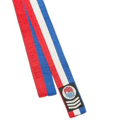 Proforcema ProForce® 1.75" Red, White & Blue Karate Belt 3 Proforcema ProForce® 1.75" Red, White & Blue Karate Belt