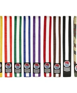 Proforcema ProForce® II 1.5&quot Double Wrap White Stripe Karate Belt