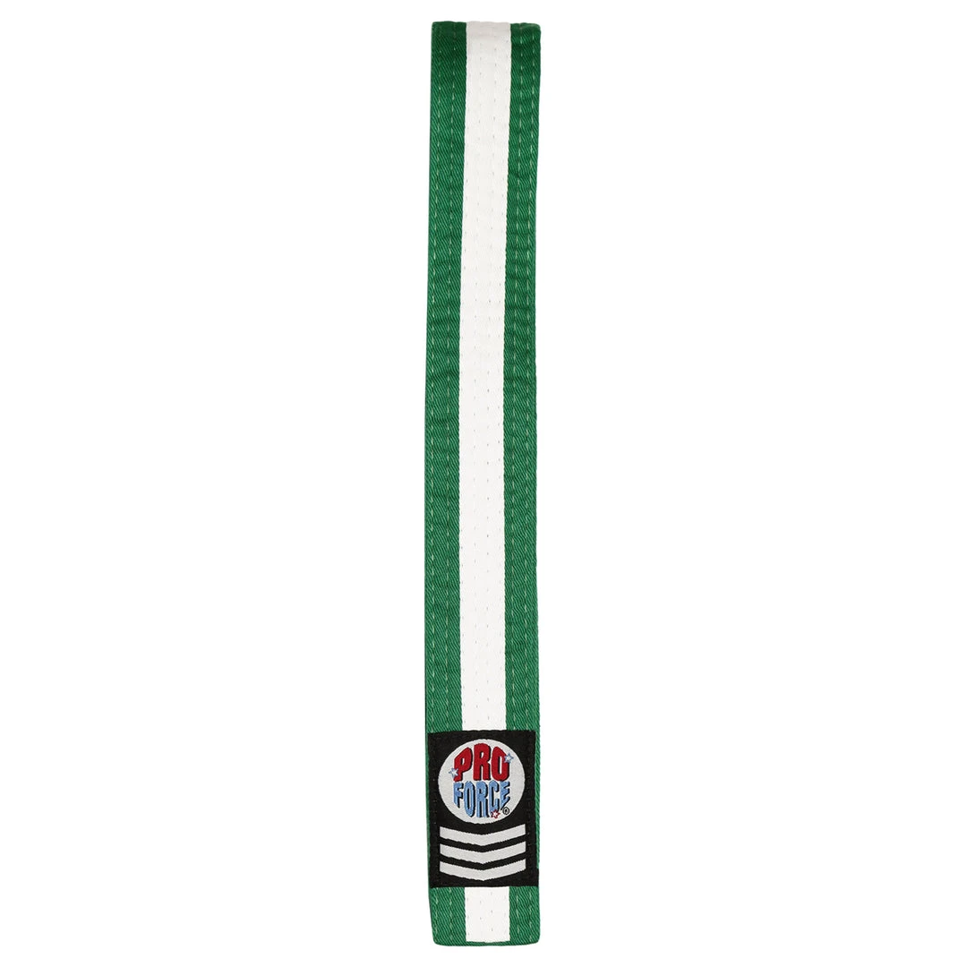 Proforcema ProForce® II 1.5" Double Wrap White Stripe Karate Belt 6 Proforcema ProForce® II 1.5" Double Wrap White Stripe Karate Belt