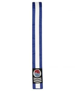 Proforcema ProForce® II 1.5" Double Wrap White Stripe Karate Belt 16 Proforcema ProForce® II 1.5" Double Wrap White Stripe Karate Belt