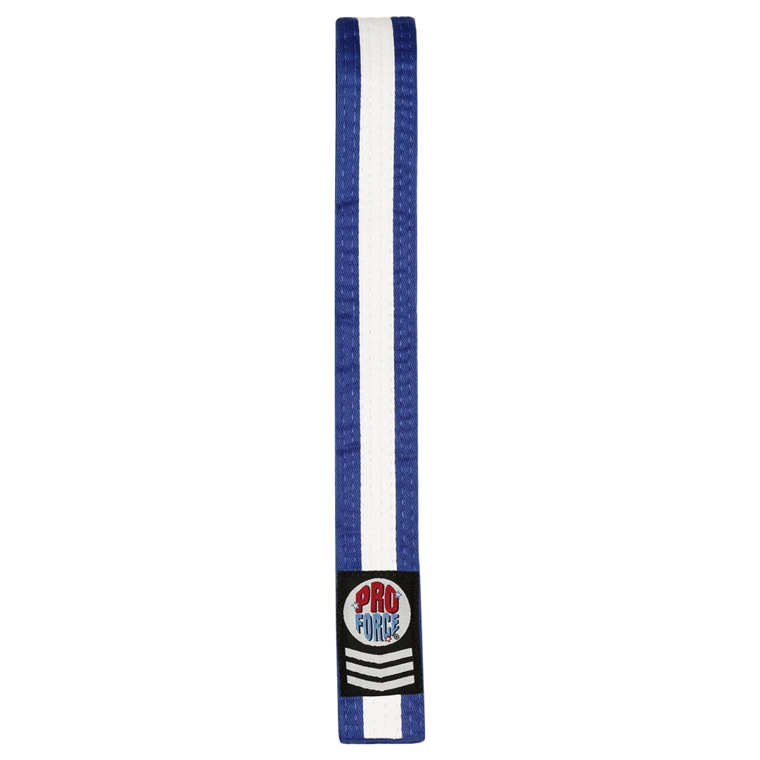 Proforcema ProForce® II 1.5" Double Wrap White Stripe Karate Belt 7 Proforcema ProForce® II 1.5" Double Wrap White Stripe Karate Belt