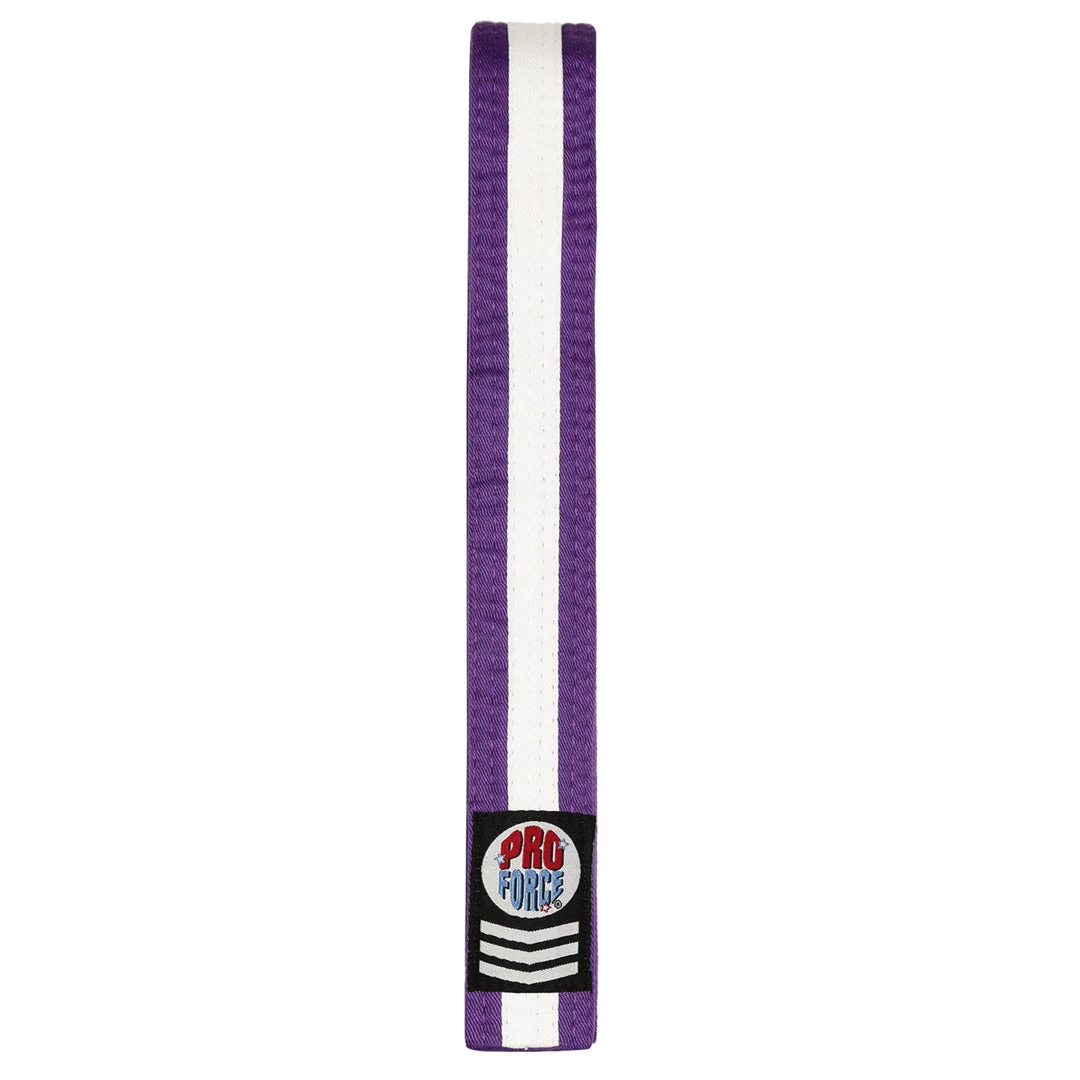 Proforcema ProForce® II 1.5" Double Wrap White Stripe Karate Belt 8 Proforcema ProForce® II 1.5" Double Wrap White Stripe Karate Belt