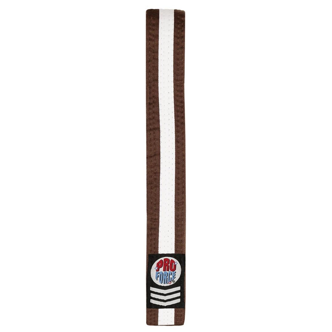 Proforcema ProForce® II 1.5" Double Wrap White Stripe Karate Belt 10 Proforcema ProForce® II 1.5" Double Wrap White Stripe Karate Belt