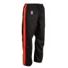 PROFORCEMA ProForce Sport™ Flame Demo Karate Pants - Black W/ Yellow & Red Stripe ProForce Sport™