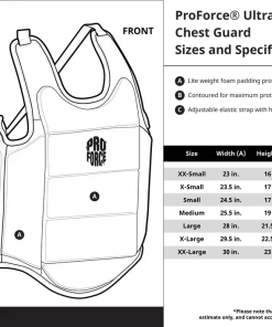 Proforcema ProForce® Ultra Lite Chest Guard Chest Guards