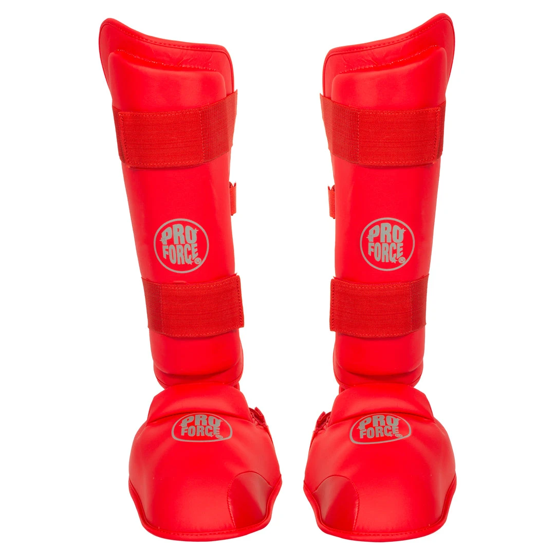 PROFORCEMA ProForce® Karate Shin & Instep - Red 3 PROFORCEMA ProForce® Karate Shin & Instep - Red