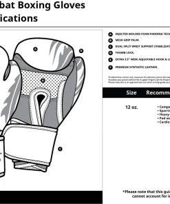 Proforcema ProForce® Combat Boxing Training Glove - 12 Oz. 26 Proforcema ProForce® Combat Boxing Training Glove - 12 Oz.