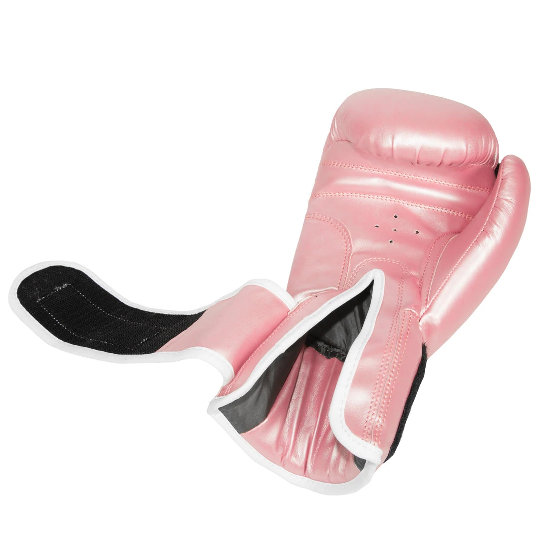 Proforcema ProForce® Leatherette Boxing Glove - Metallic Pink 4 Proforcema ProForce® Leatherette Boxing Glove - Metallic Pink