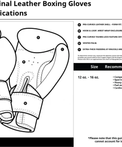 Proforcema ProForce® Original Leather Boxing Glove 7 Proforcema ProForce® Original Leather Boxing Glove